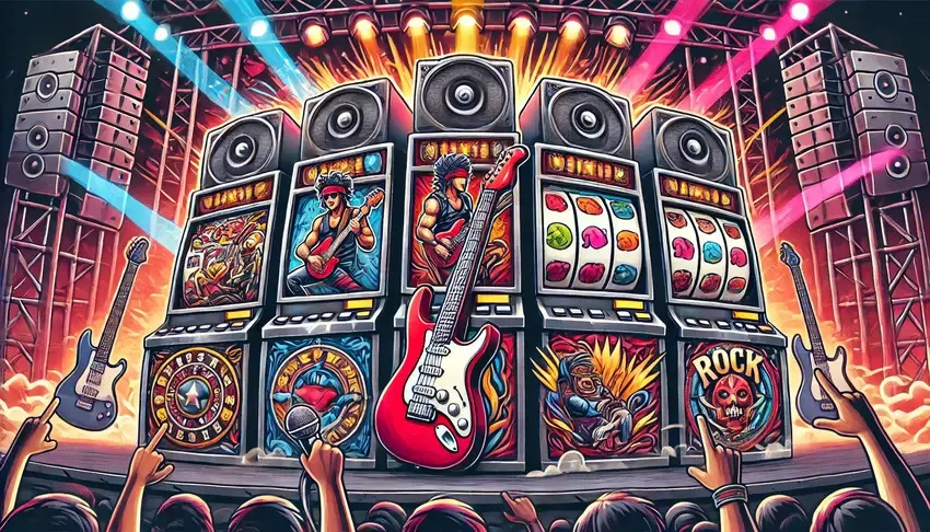 slot machine musica rock