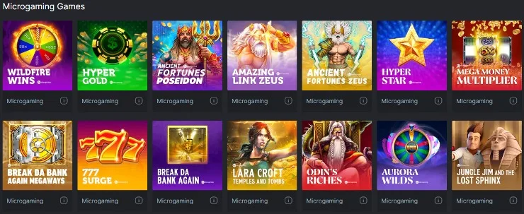 Éxito de Microgaming