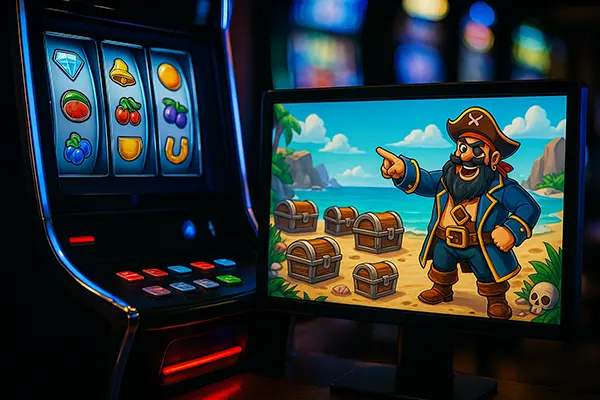 Slot moderno con mini juegos