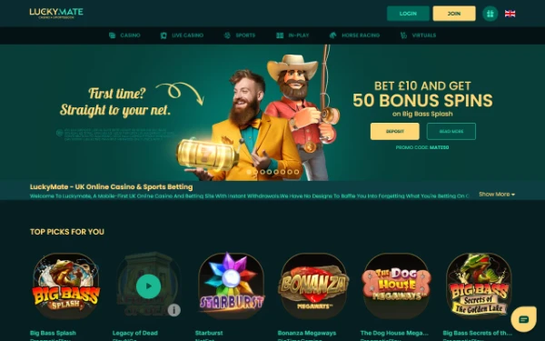 LuckyMate Bonus Spins